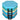 6 Pieces Multifunctional Hexagon Toddler Floor Cushions Classroom Seating with Handles-Blue