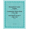 Shenandoah County, Virginia, Deed Book Series, Volume 4, Combination Minute Book 1774-1780 and Deed Books M and N 1784-1792