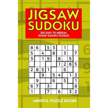 Jigsaw Sudoku: 250 Easy to Medium Jigsaw Sudoku Puzzles