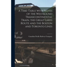 A Time-table With Notes of the Westbound Transcontinental Train, the Great Lakes Route and the Boston and Toronto Lines [microform]