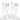 2-Pack: 4 Ft. White Overtime Apple MFi Certified Lightning USB Cable