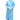 2-Pack: Blue Protective Isolation Gown