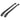 2-Piece: Universal 110CM/43-Inch Car Roof Rack Cross Bar