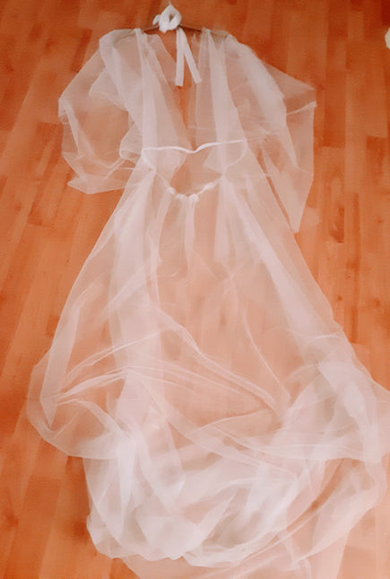 Tulle and  chiffon dream touch dress by AkitaArigatosonFashion
