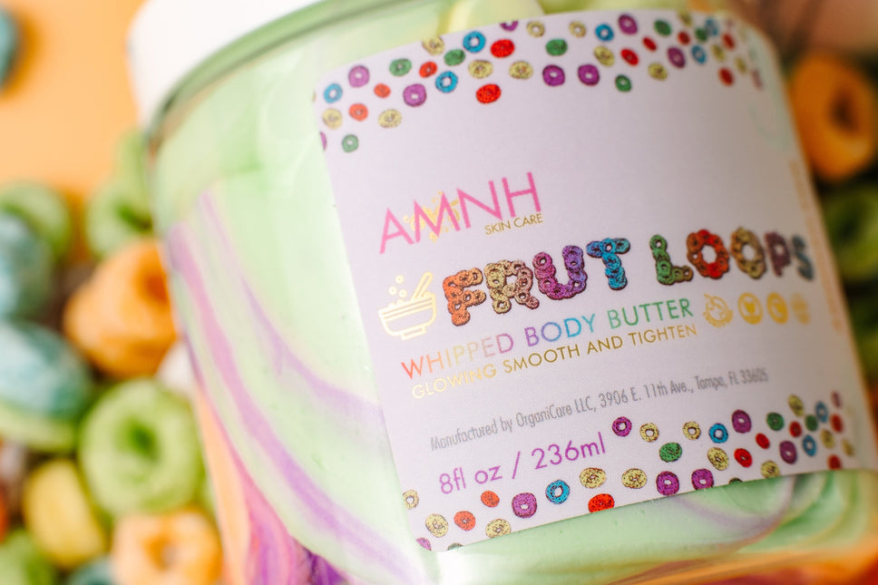 "Frut Loops" Whipped Body Butter by AMINNAH