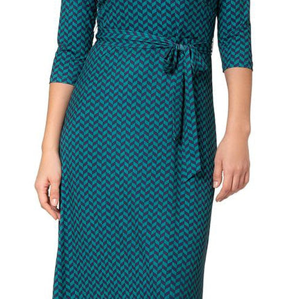 Leota Women's Perfect Wrap Maxi Dress Green Size S by Steals
