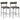 20 Inch Upholstered Bar Stools Set of 2 Counter Height Bar Chairs with Backrest-Gray