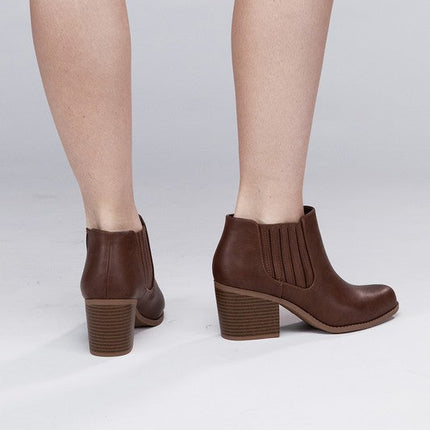 Classic Ankle Booties by BlakWardrob