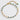 Retro style bead splicing women's bracelet light luxury niche simple temperament stainless steel jewelry