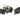 Willys Jeep 1/4-Ton Utility Truck Olive Drab with Trailer "United States Army" 1/43 Diecast Model by Militaria Die Cast