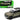 2020 Land Rover Defender Green Metallic with White Top "NEX Models" 1/26 Diecast Model Car by Welly