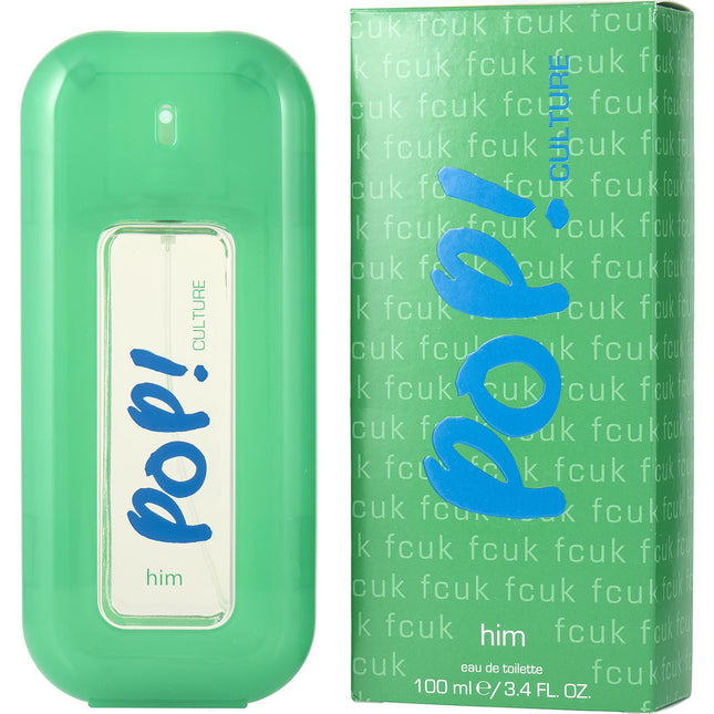 FCUK POP CULTURE by French Connection - EDT SPRAY 3.4 OZ - Men