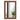 24 x 36 Inches Rustic Wall Mirror with Solid Wood Frame for Living Room Bedroom-Brown
