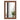 24 x 36 Inches Rustic Wall Mirror with Solid Wood Frame for Living Room  Bedroom-Brown