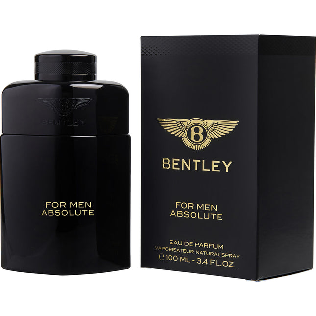 BENTLEY FOR MEN ABSOLUTE by Bentley - EAU DE PARFUM SPRAY 3.4 OZ - Men