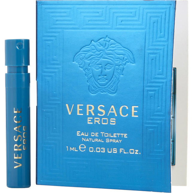VERSACE EROS by Gianni Versace - EDT SPRAY VIAL ON CARD - Men