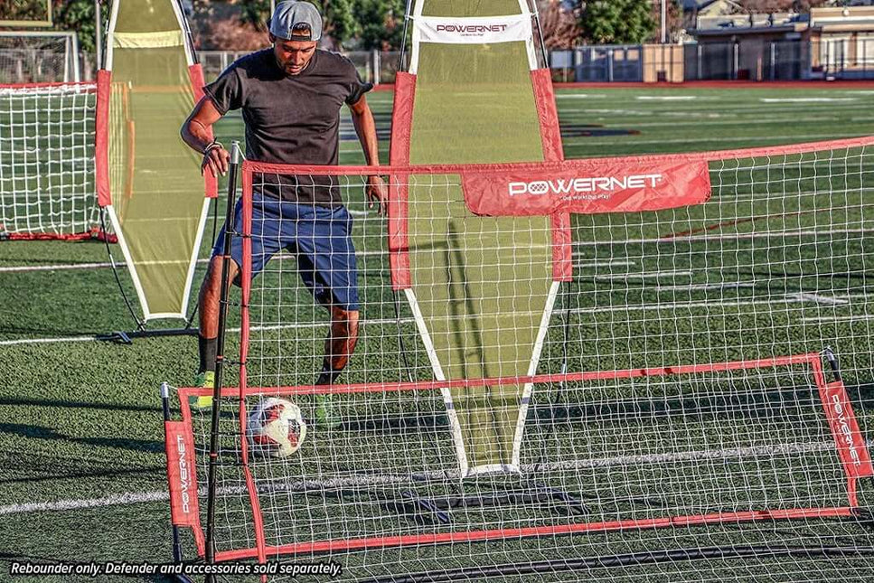 PowerNet Fast-Pass Soccer Rebounder Dual-Side Trainer (1126) by Jupiter Gear