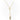 Ruchi Crescent Moon Charm Gold Dainty Drop Lariat Necklace by Matr Boomie