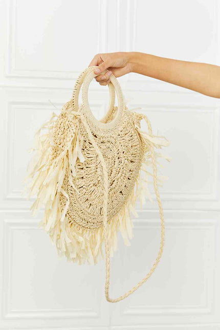 Straw Paradise Straw Handbag by Coco Charli