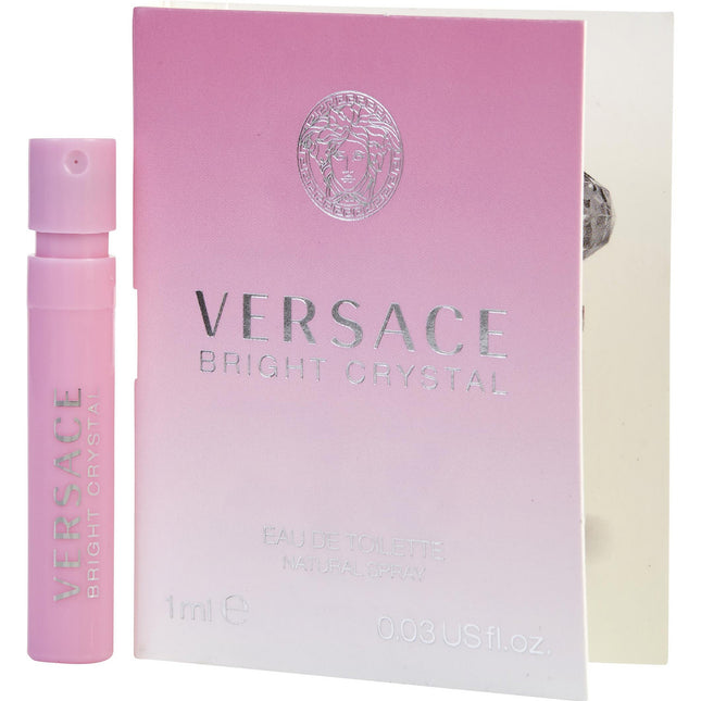 VERSACE BRIGHT CRYSTAL by Gianni Versace - EDT SPRAY VIAL ON CARD - Women