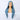 Long Straight Blue Wigs Natural Synthetic Hair Heat Resistant Wigs for Women Girls Cosplay