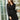 Women's Ruffle Trim Long Sleeve Wrap Dress in Black by Shop at Konus
