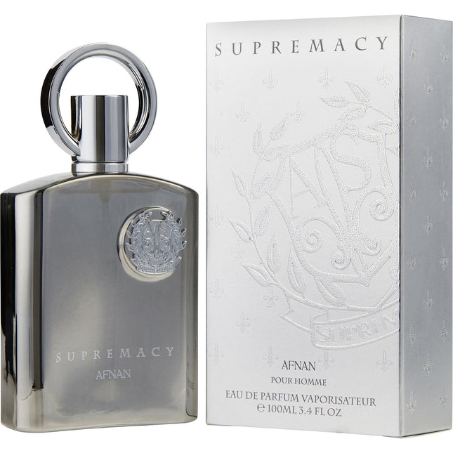 AFNAN SUPREMACY SILVER by Afnan Perfumes - EAU DE PARFUM SPRAY 3.4 OZ - Men