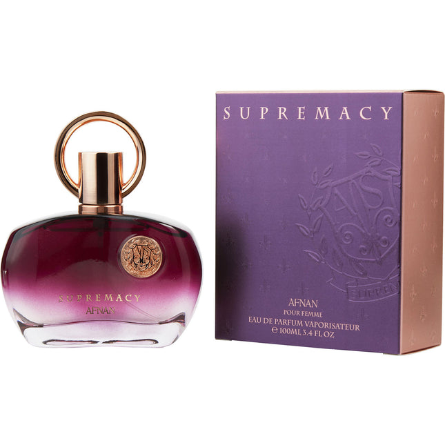 AFNAN SUPREMACY PURPLE by Afnan Perfumes - EAU DE PARFUM SPRAY 3.4 OZ - Women