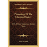 Phonology Of The Cilentan Dialect: With A Word Index And Dialect Texts