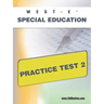 West-E Special Education Practice Test 2