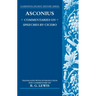 Asconius: Commentaries on Speeches of Cicero