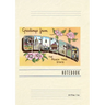 Vintage Lined Notebook Greetings from Georgia