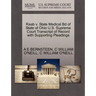 Raab V. State Medical Bd of State of Ohio U.S. Supreme Court Transcript of Record with Supporting Pleadings