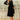 Olivia Velvet Buttoned Puff Sleeve V Neck Split Midi Dress by Poppy Lee Lane