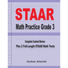 STAAR Math Practice Grade 3: Complete Content Review Plus 2 Full-length STAAR Math Tests