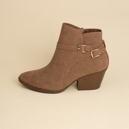 Ankle Buckle Boots by BlakWardrob