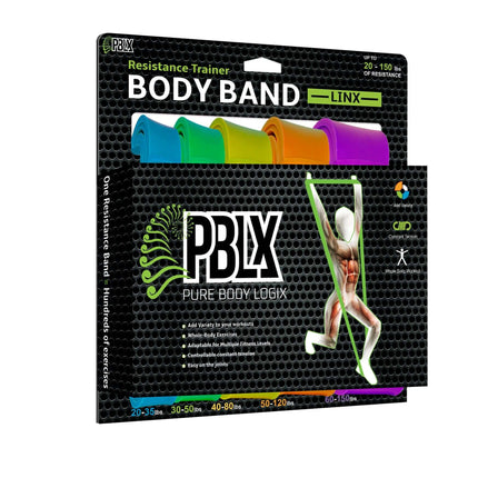 PBLX Deluxe Body Bands Bundle 20-150 lbs by Jupiter Gear