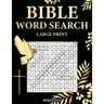 Bible Word search Large Print: 100 Extra Large Bible Word Search Puzzles