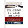 Investing Between the Lines (Pb)