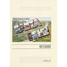Vintage Lined Notebook Greetings from Santa Cruz, California