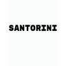 Santorini: Black and White Decorative Book to Stack Together on Coffee Tables, Bookshelves and Interior Design - Add Bookish Char