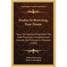 Studies In Browning, Four Poems: Saul, The Epistle Of Karshish The Arab Physician, A Grammarian's Funeral, Old Pictures In Florence (1906)
