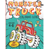 Monster Truck Coloring Book Kids Ages 4-8 Big Print !: 60 Unique Drawing of Monster Truck, Cars, Trucks, Мuscle cars, SUVs, Supercars and more p