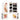 3-in-1 Freestanding Kids Jewelry Cabinet Armoire with Full Length Mirror-White