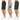 3-Pack: Men's French Terry Shorts with Zipper Pockets