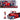 1952 Chevrolet COE Pickup Truck Candy Red and Blue with Wonder Woman Diecast Figure "DC Comics Bombshells" Series "Hollywood Rides" 1/24 Diecast Model Car by Jada