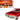 1967 Chevrolet Impala SS #67 "Golden Ruby" Red with Gold Stripes "Bigtime Muscle" 1/24 Diecast Model Car by Jada