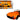 1965 Shelby Cobra 427 S/C Orange with Black Stripes "Bigtime Muscle" 1/24 Diecast Model Car by Jada