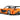 Han's Mazda RX-7 RHD (Right Hand Drive) Orange Metallic and Black "Fast & Furious" Movie 1/32 Diecast Model Car by Jada