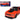 2012 Ford Mustang Boss 302 Orange and Black 1/24 Diecast Model Car by Maisto